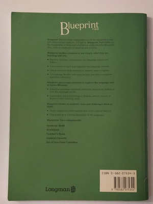 Blueprint Two Students' Book with notes and correction