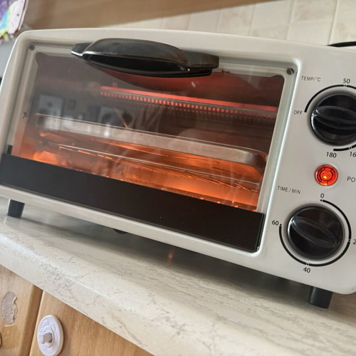 Sterilization oven used with tray and minor marks