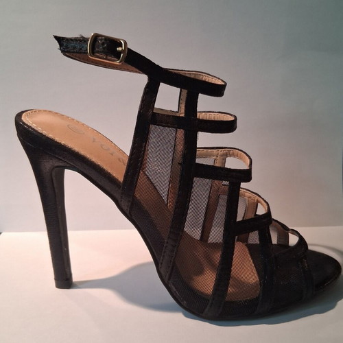 Voi&Noi sandals size 36 like new, 11 cm heel, black