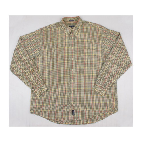 Gant men's shirt XL like new, cotton and linen, multicolor