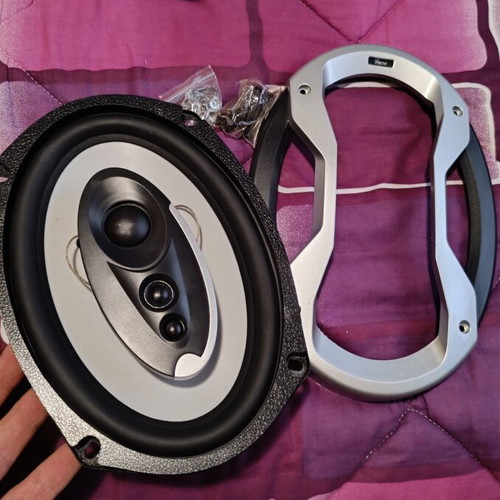 Speakers set new, 350W each, oval for car audio