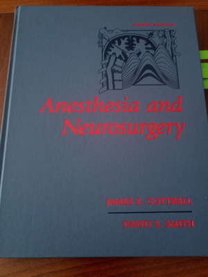 Anesthesia and Neurosurgery medical book used