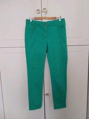 Oltre pants like new, green, size XL