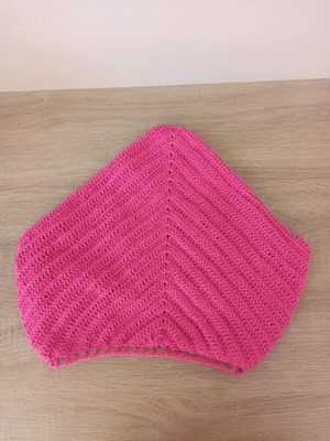 Handmade knitted summer top new, size S