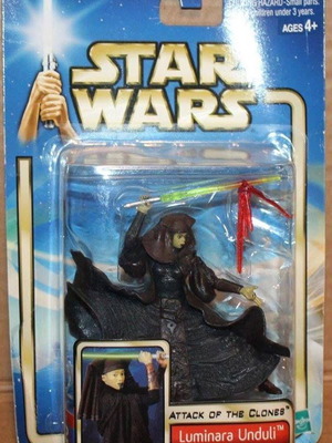 Hasbro Star Wars Attack Of The Clones Luminara Unduli Jedi Master new