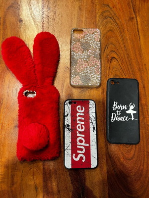 iPhone 8 cases used, pack of 4
