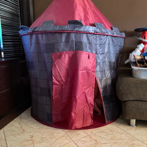Children's Playroom Tent Knight Castle 105x105x125cm slightly used