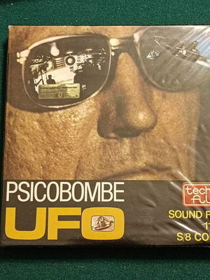 Super 8mm Color Film Psicobombe used, science fiction