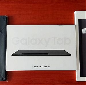 Samsung Galaxy Tab S8 Ultra 5G μαζί με δύο θήκες και ανταλλακτικές μύτες