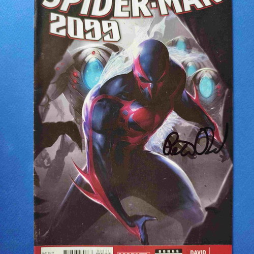 Spider-Man 2099 Vol 2 (2014) 3 comic book used, signed by Peter David