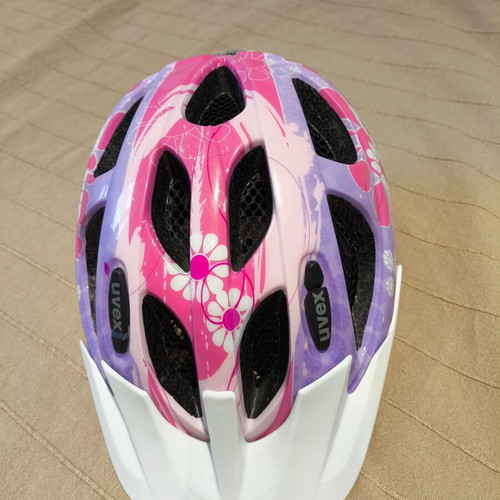 Uvex Hero Flower children's helmet, adjustable 49-54cm