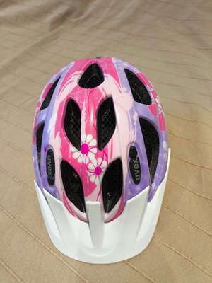 Uvex Hero Flower children's helmet, adjustable 49-54cm