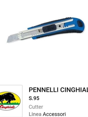 Cinghiale 18mm Cutter New From Italy