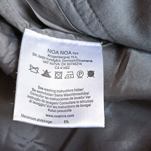 Noa Noa women's pants gray like new, size M