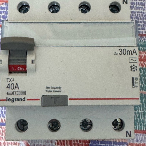 Legrand automatic leakage relay 400V 40A new
