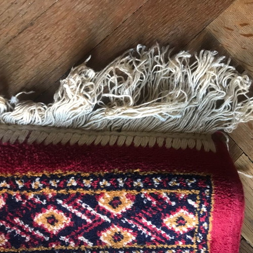 Silk rug new 100% viscose, Belgian origin, retro style