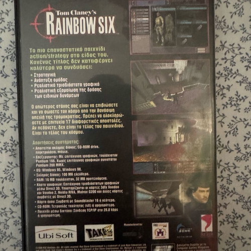 Tom Clancy Rainbow Six PC game new