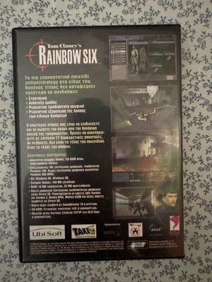 Tom Clancy Rainbow Six PC game new