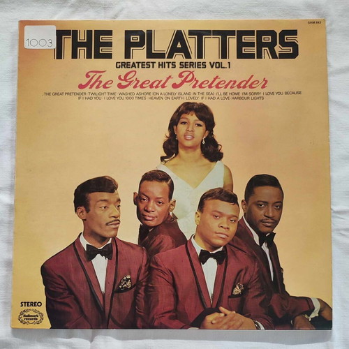 The Platters Greatest Hits Series Vol.1 The Great Pretender vinyl record used