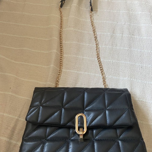 Shoulder bag like new, black, used twice