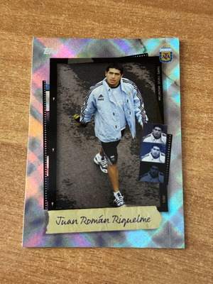 Topps Focus Argentina Juan Roman Riquelme Parallel σαν καινούργιο
