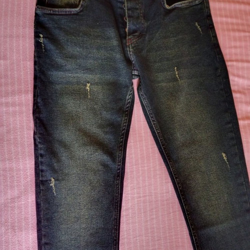 Men's Jeans New, Slim Fit, Blue, Size L
