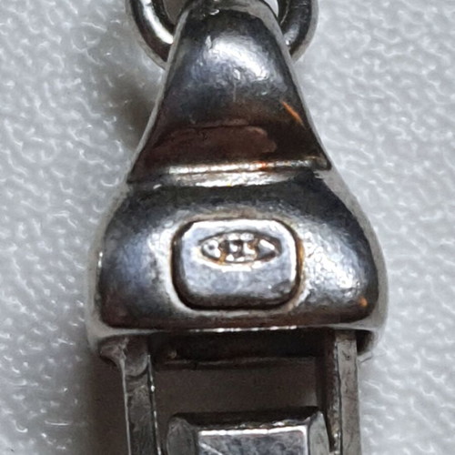 Solid Silver 925 Bracelet used, 56g weight, 23cm length
