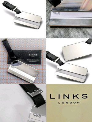 Links of London Silver Luggage Tag London 2012 Olympics New