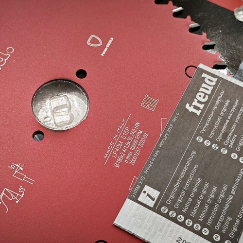 Freud 190mm authentic saw blades like new for solid wood and melamine