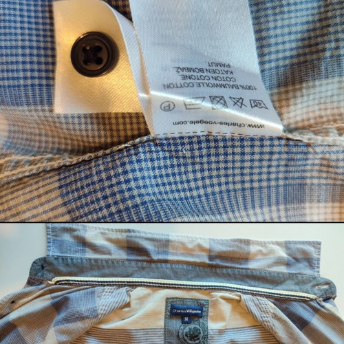 Checked shirts pack of 2 medium size, like new, Diesel and Vogele