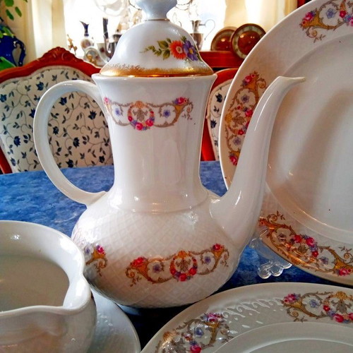 Vintage Seltmann Weiden dinnerware set, 8 pieces