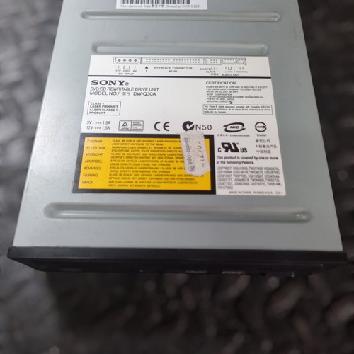 Sony DVD/CD RW Drive Model DW-Q30A IDE like new, black