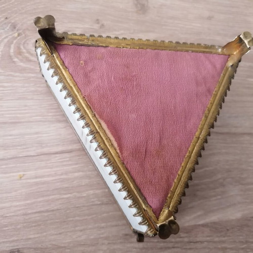 Jewelry box Russian old used with minor damages