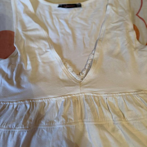 Raxevsky summer blouse white size L like new