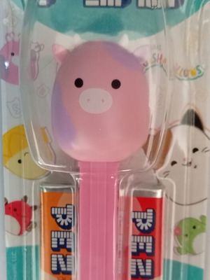 Pez Squishmallows Patty the Cow candy dispenser new, collectible