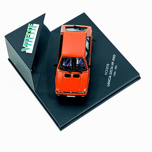 Lancia Delta HF 8V 165HP 1986 diecast model car 1:43, Vitesse
