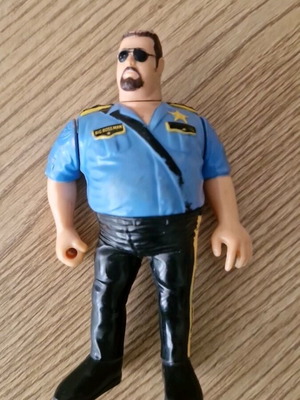 Hasbro WWF Big Boss Man φιγούρα δράσης του 1991