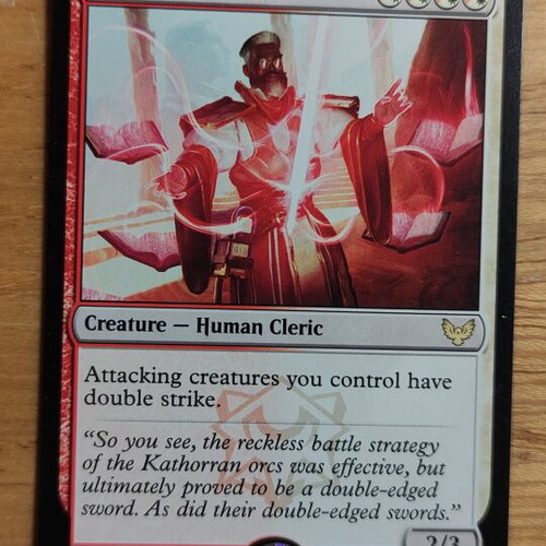 Blade Historian Magic the Gathering card like new, Strixhaven
