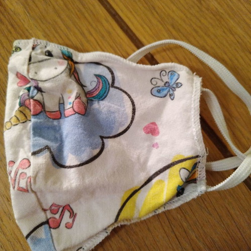 Children's cloth masks, set of 2