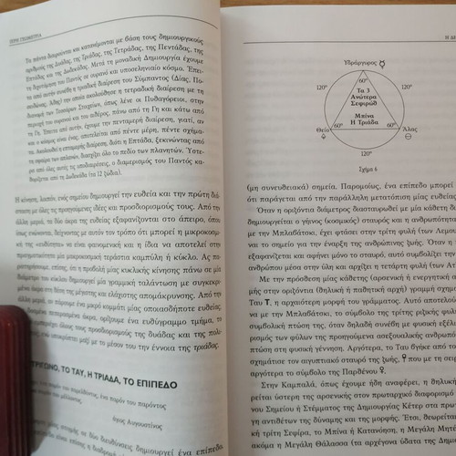 Sacred Geometry book like new, Greek language