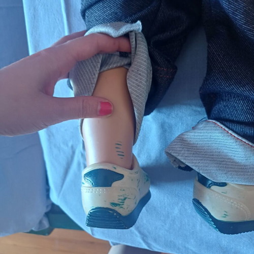 Smoby Robbie vintage doll, 60cm, 2000s
