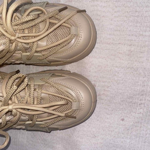 Women's sneakers high beige like new size 38