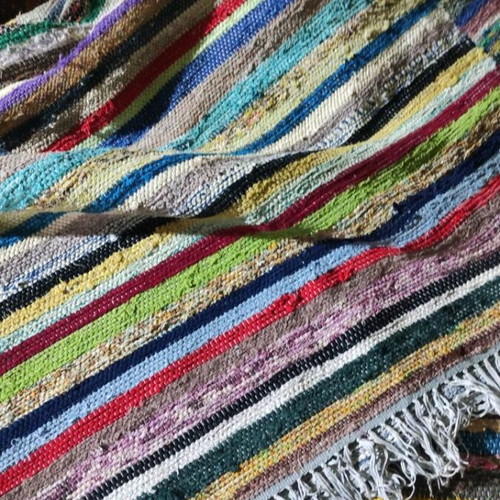 Rag rug like new, dimensions approximately 260x145