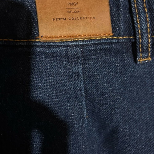 Pink Woman denim skirt like new, size 38