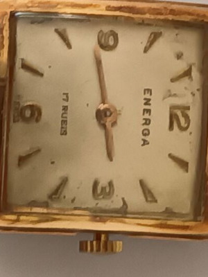 Energa vintage women's watch manual 17 jewels refurbished