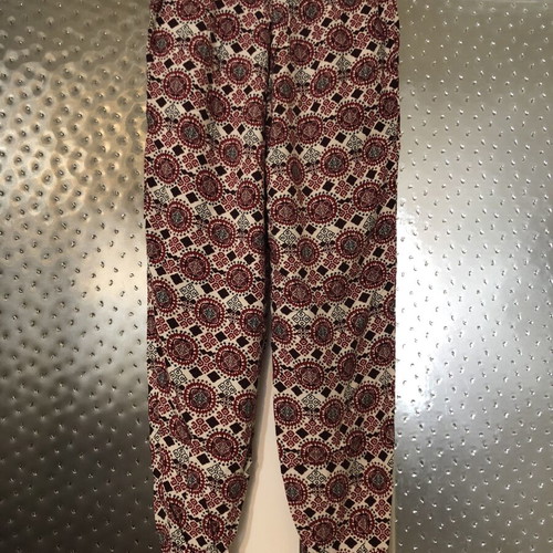 H&M Pants like new, red multicolor, size S