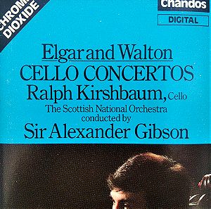 Edward Elgar/William Walton - Cello Concertos (Cassette)