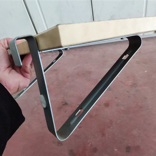 Wooden hanging shelf used 48x25