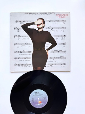 Robert Palmer Addicted To Love 12" Maxi Single μεταχειρισμένο, pop