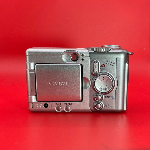 Canon PowerShot A80 digital camera used